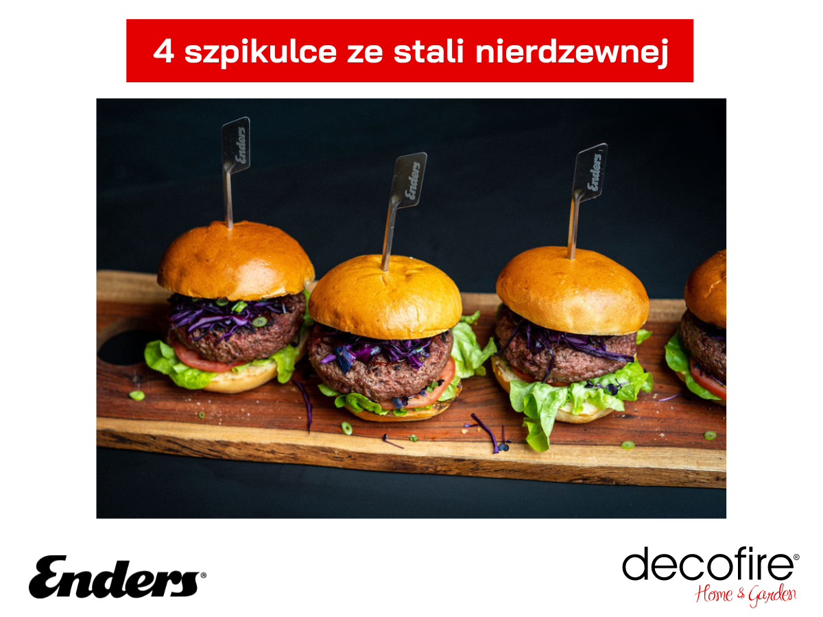 4 szpikulce ze stali nierdzewnej