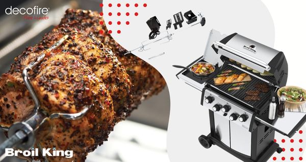Grill gazowy Broil King z rożnem – dlaczego warto go mieć? 