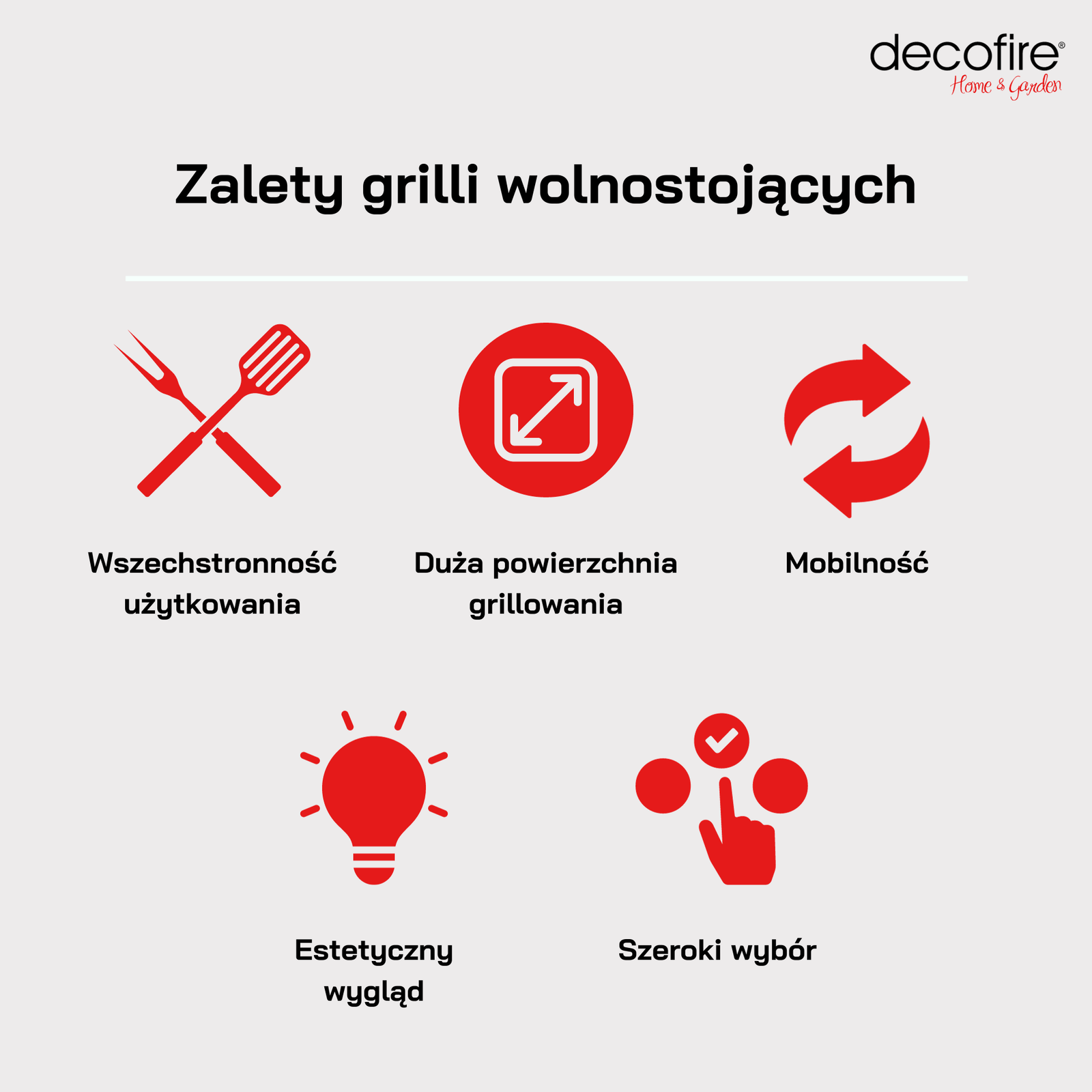 Zalety grilli wolnostojących