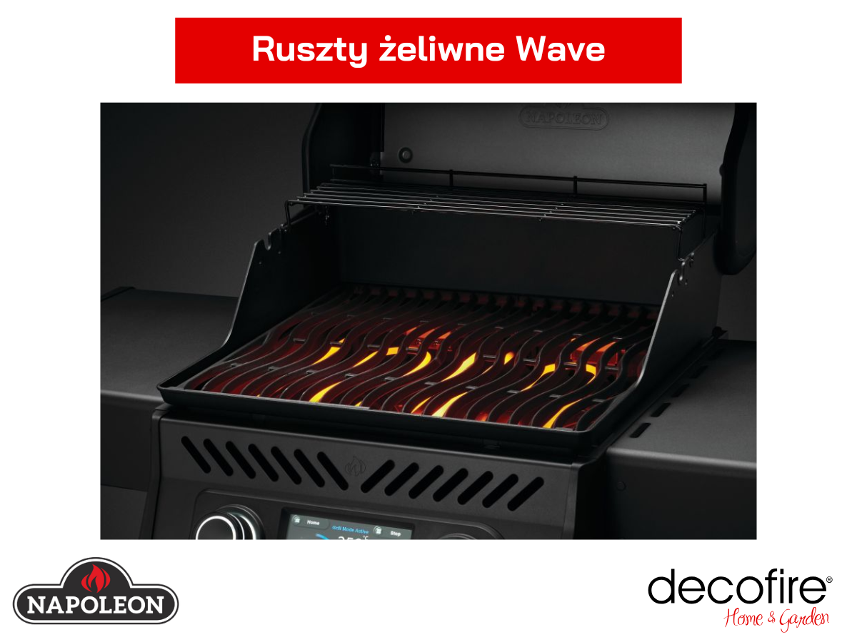Ruszty żeliwne Wave™