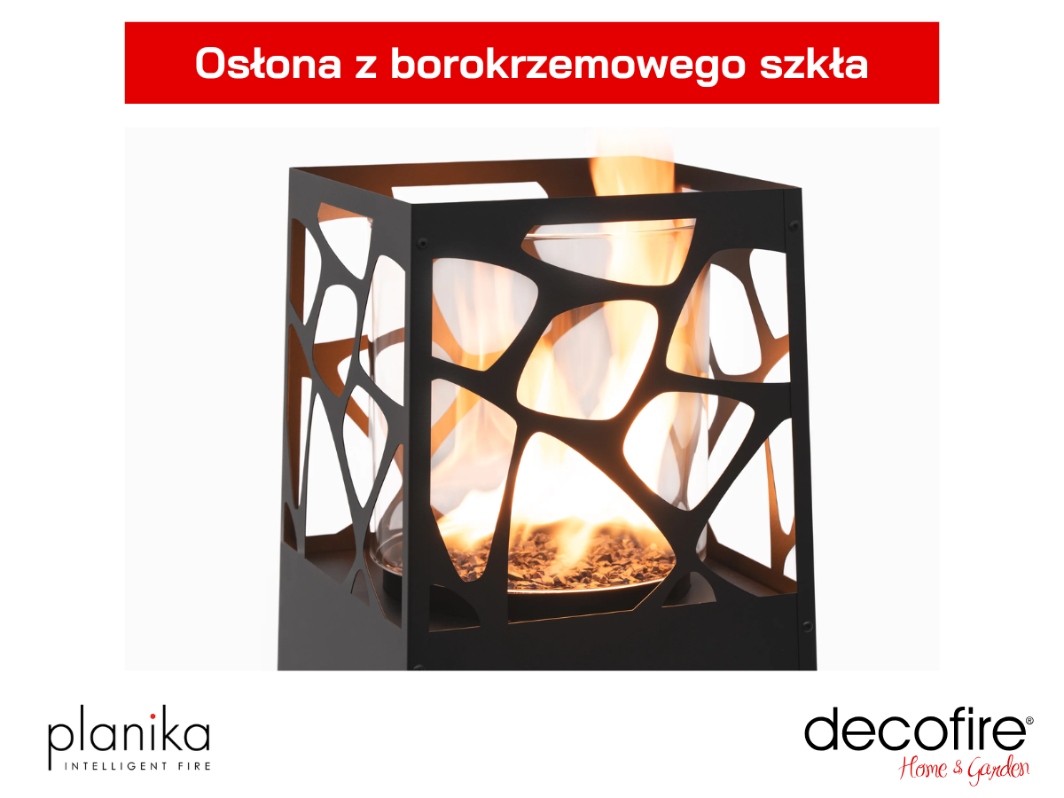 Osłona z borokrzemowego szkła
