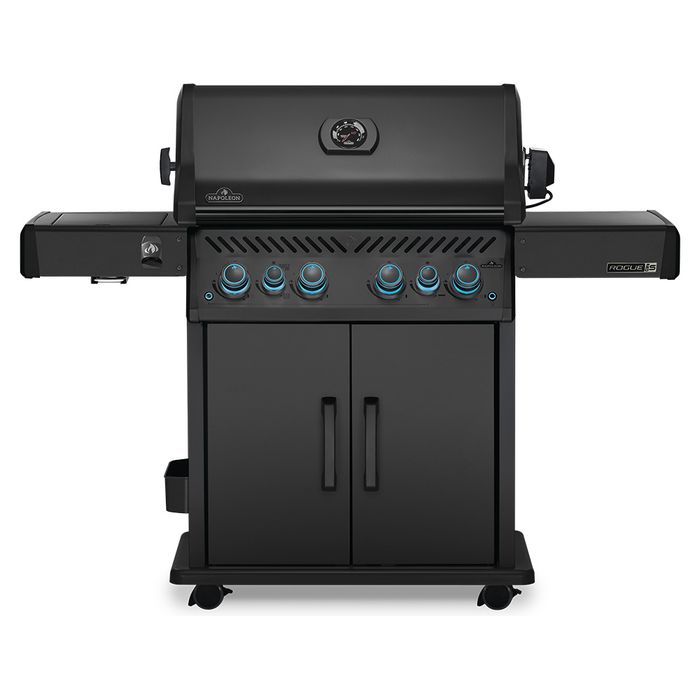 Grill gazowy Napoleon ROGUE PRO-S 525 RSIB z palnikiem rożna i palnikiem bocznym na podczerwień, czarny mat (RPS525RSIBPMK-2-PL) ⭐ PROMOCJA! ROŻEN