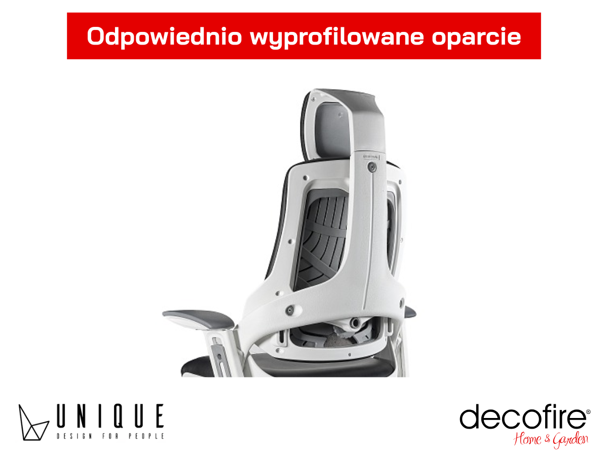 Komfortowe oparcie pleców