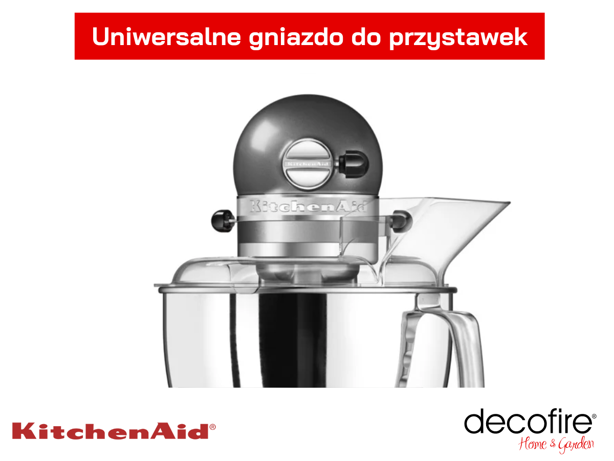 Uniwersalne gniazdo na dodatkowe przystawki