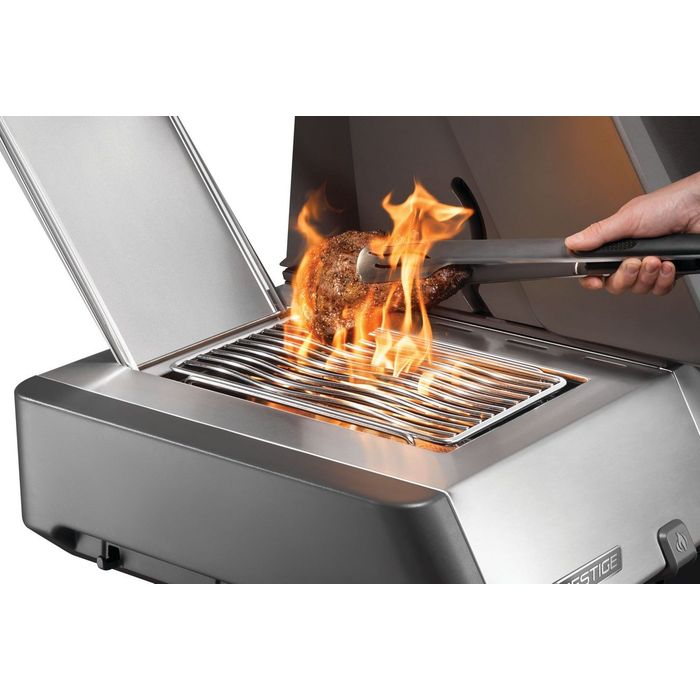Grill gazowy Napoleon Prestige 665 Connected RSIB z palnikiem rożna i palnikiem bocznym Sizzle Zone WIFI (P665VXRSIBPSS-PL)
