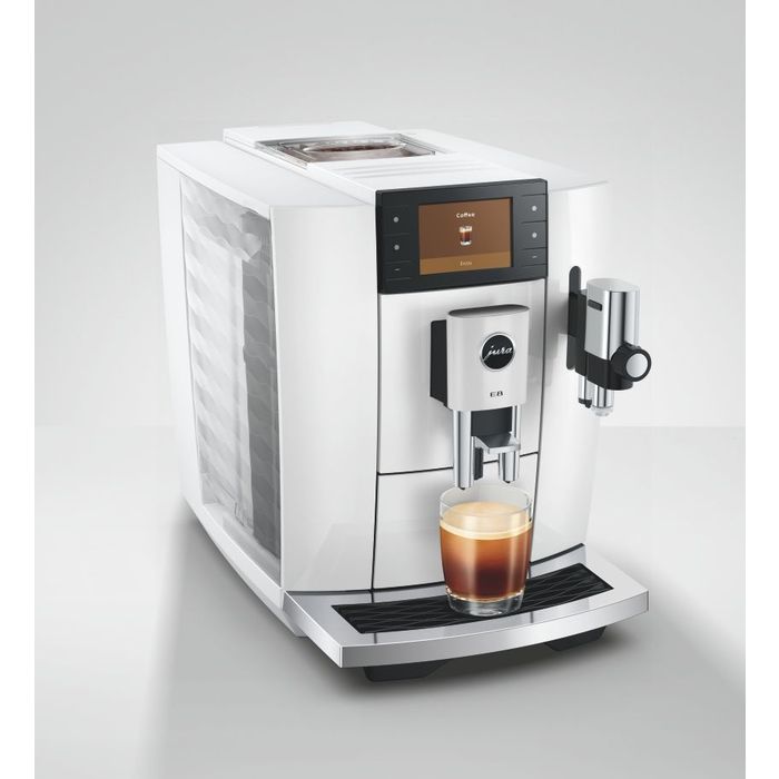 Ekspres do kawy Jura E8 Piano White (ED) (15747)