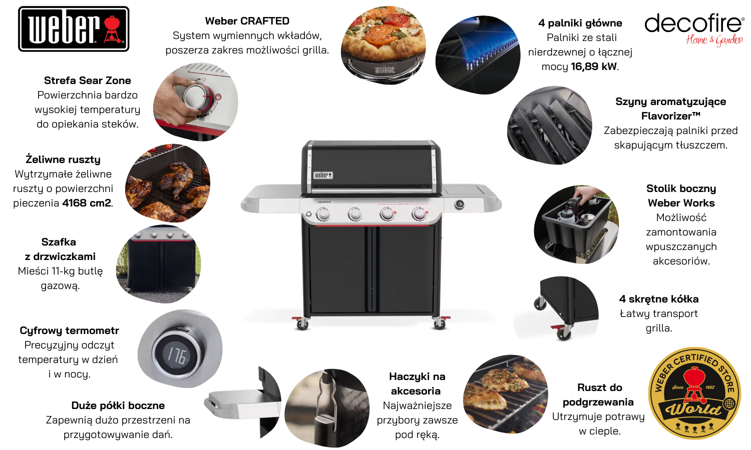 Grill gazowy Weber Genesis E-425W