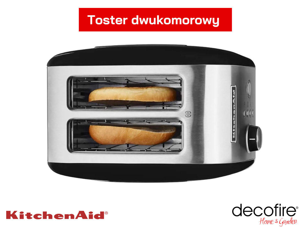 Toster dwukomorowy 2 Onyx Black KitchenAid