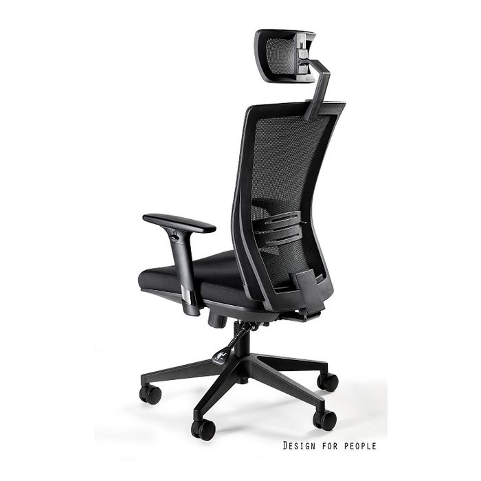 UNIQUE Fotel biurowy ERGONIC czarny (1506H)
