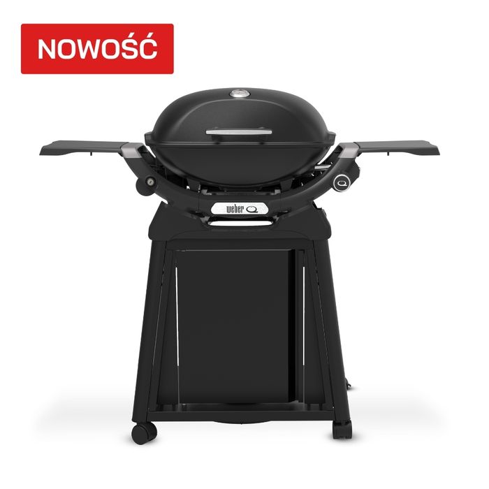 Grill gazowy Weber Q 2200N ze stolikami bocznymi i wózkiem Premium (1501105)