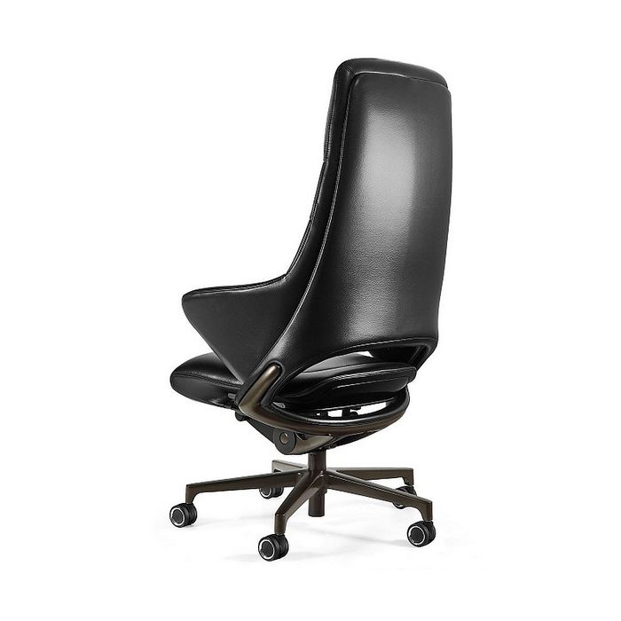 UNIQUE Fotel biurowy Omega skóra naturalna różne kolory (CM-K030ASR-9-HL)