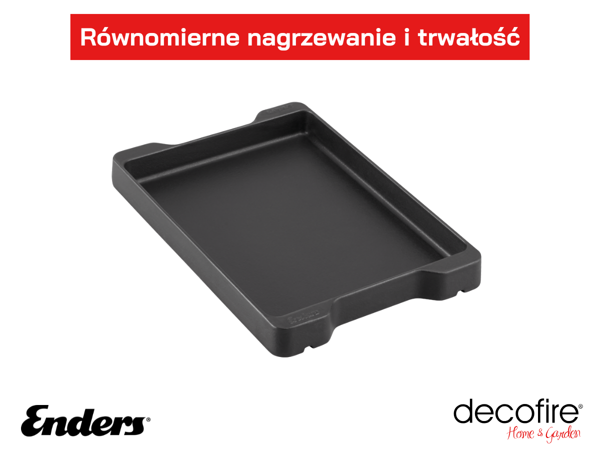 Płyta żeliwna do grilla – równomierne nagrzewanie i trwałość