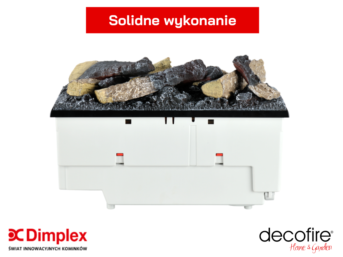 Dimplex kaseta elektryczna 400/600 LED 3D Opti-myst z polanami 400 – łatwy montaż
