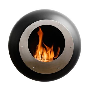 Biokominek Cocoon Vellum Black