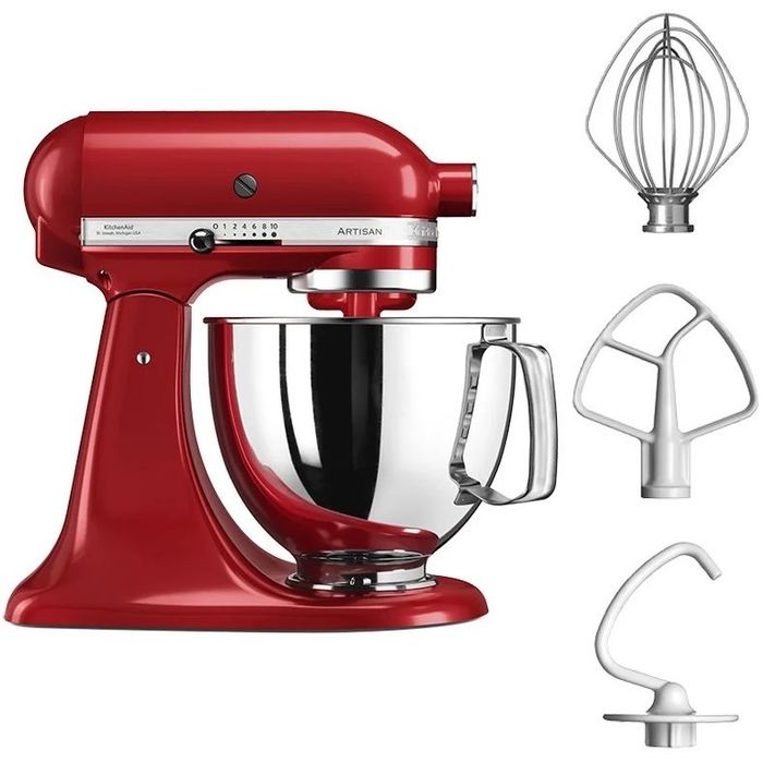 Mikser Artisan 5 Empire Red 4,8 l KitchenAid (5KSM125EER)