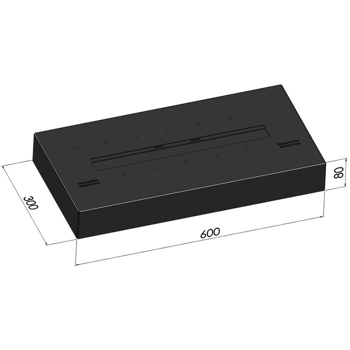 Wkład palenisko do kominka tradycyjnego Simple Fire SIMPLEBOX 600