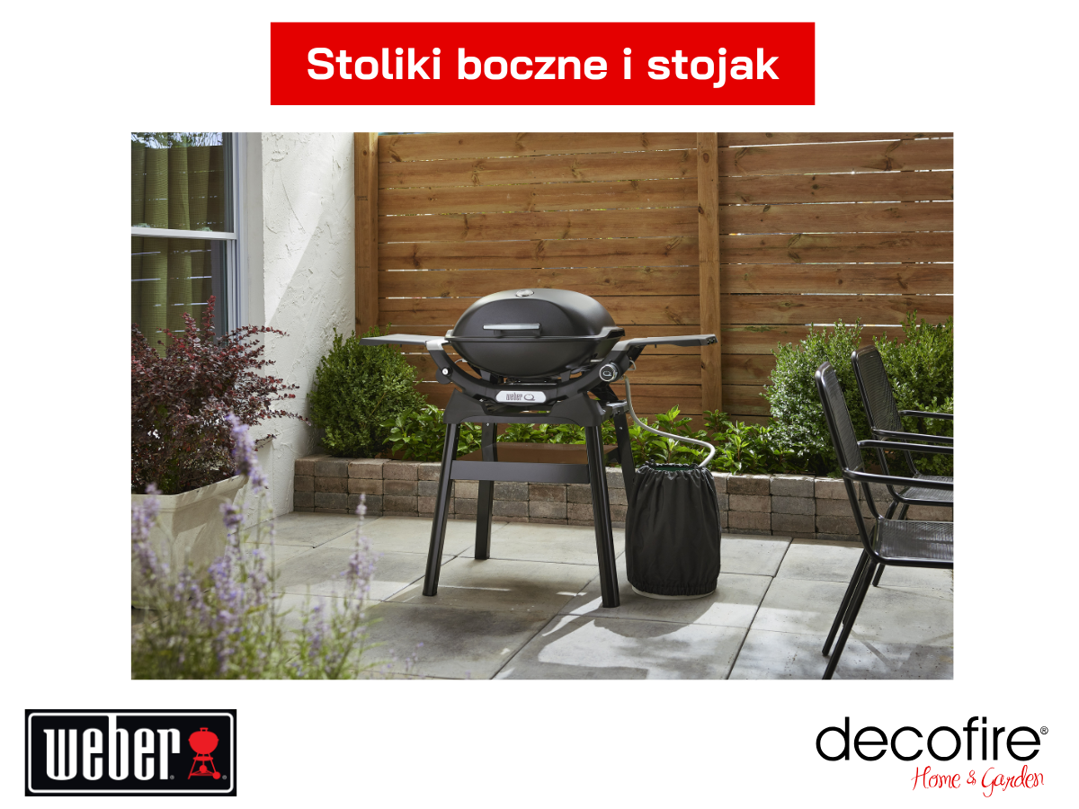 Stojak ze stolikami bocznymi