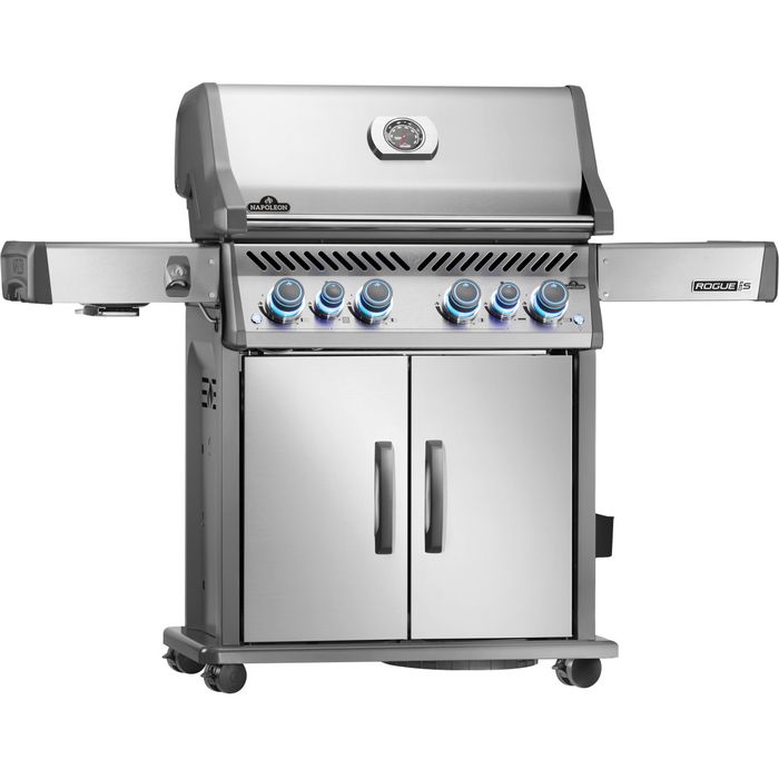 Grill gazowy Napoleon Rogue PRO-S 525 RSIB z palnikami bocznym i tylnym na podczerwień (RPS525RSIBPSS-2-PL)