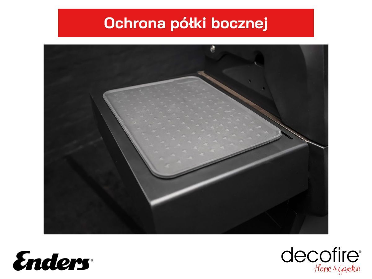 Ochrona półki bocznej grilla