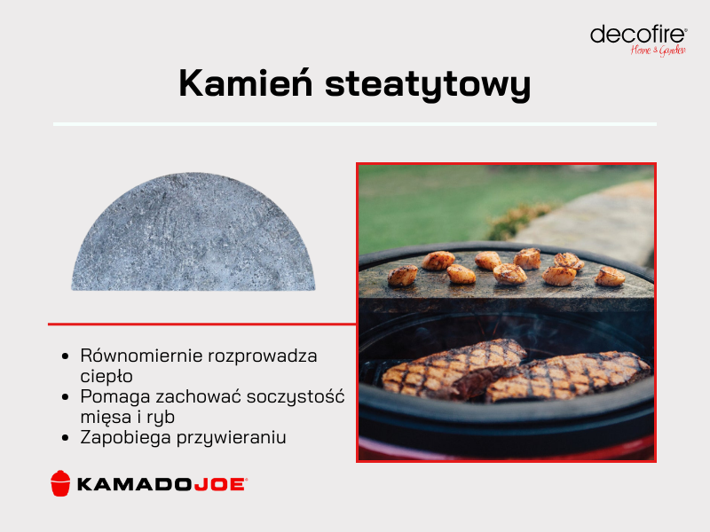 Kamień steatytowy Kamado Joe