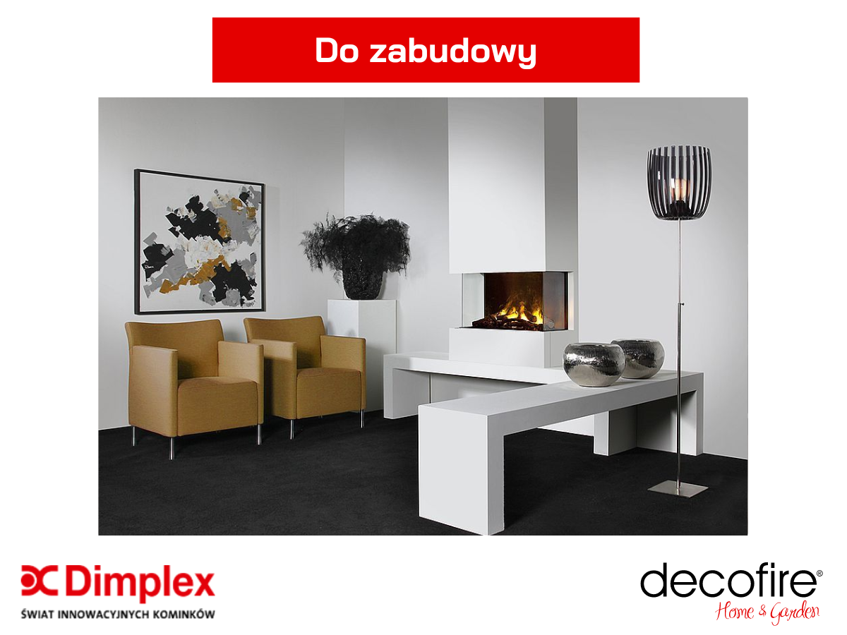 Dimplex wkład kominkowy 3 Step – do zabudowy