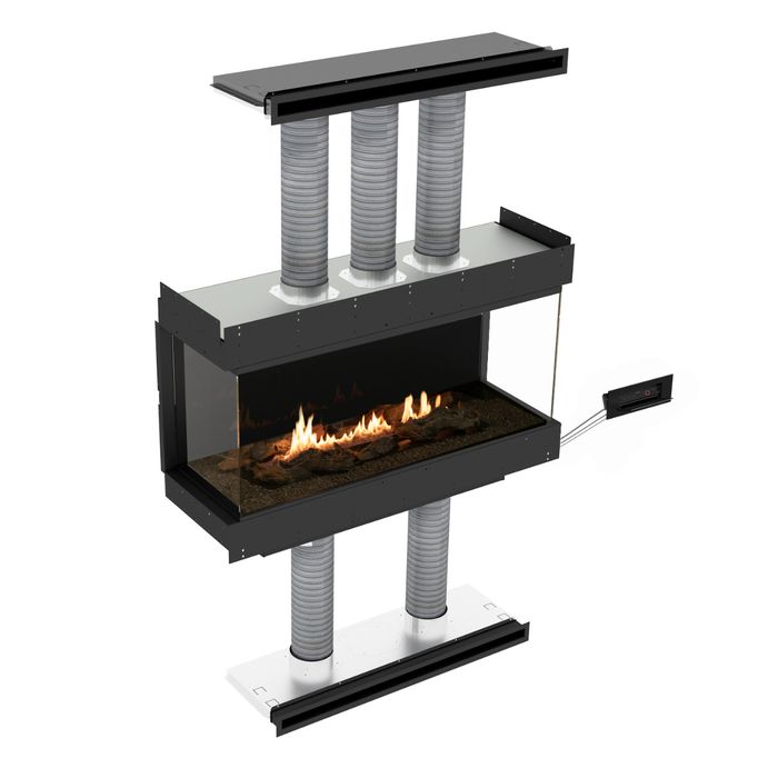 Biokominek Planika Panorama Fireplace 