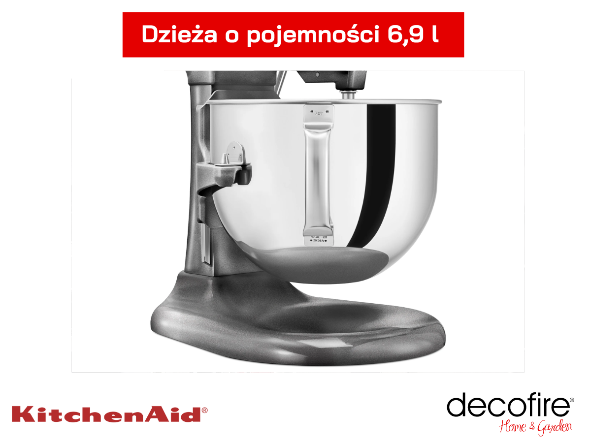 Dzieża o pojemności 6,9 l i mikser Artistan 7 Medallion Silver