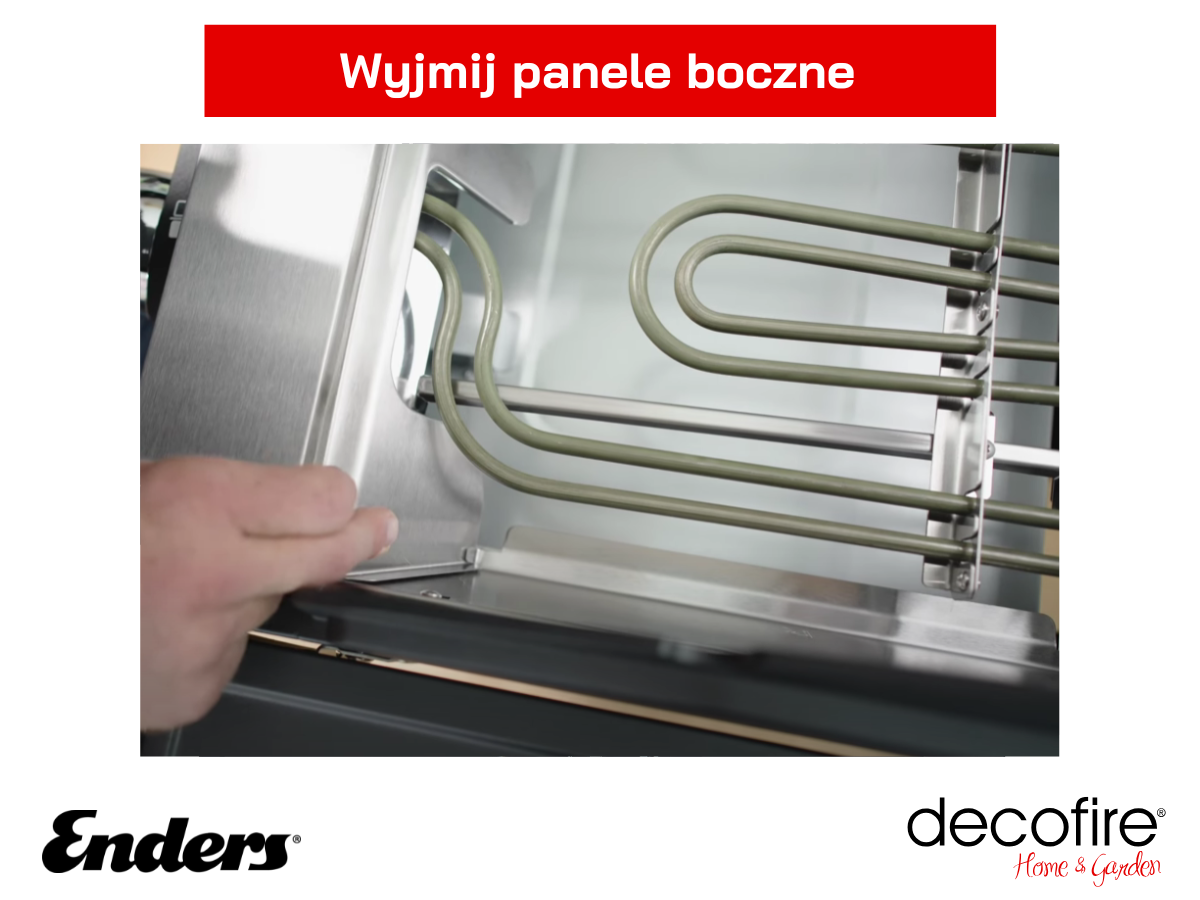 Wyjmowanie paneli bocznych