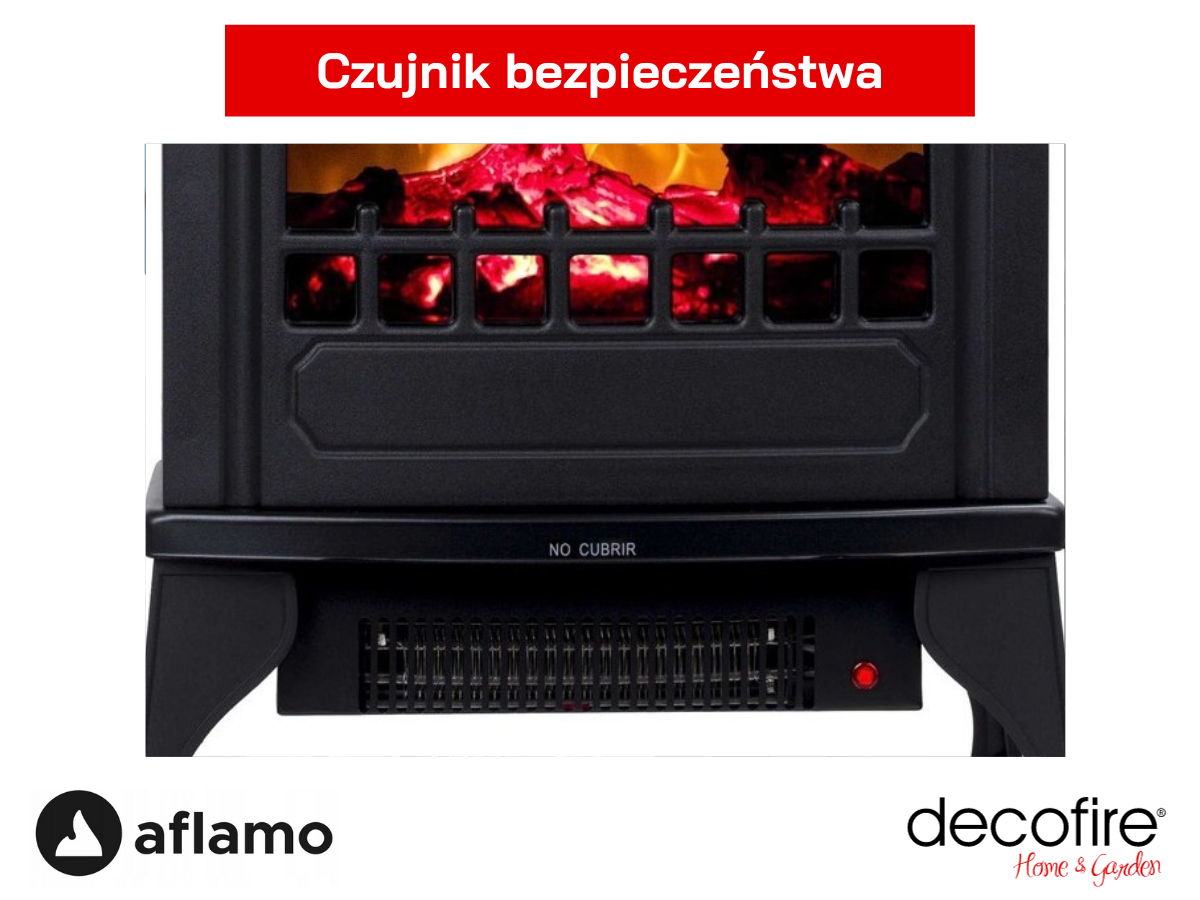 Termostat z czujnikiem bezpieczeństwa kominek Aflamo Hoover