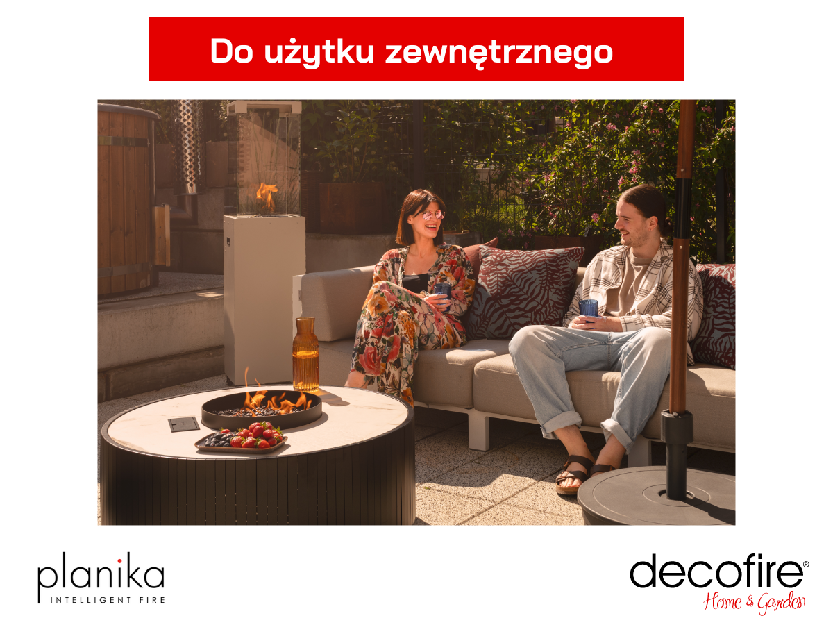 Do użytku zewnętrznego – doskonały do ogrodu