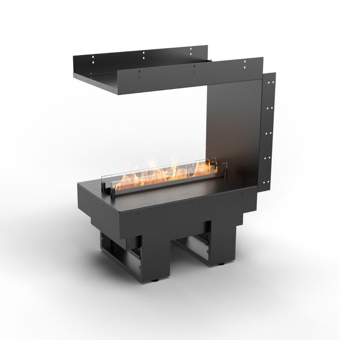 Kominek Planika Cool Flame 500 See-Through Fireplace