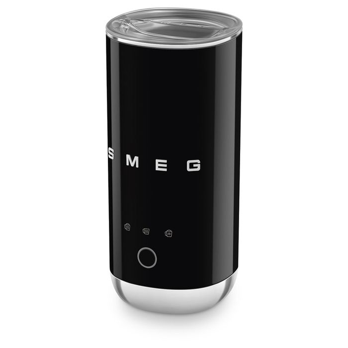 Spieniacz do mleka Czarny Smeg (MFF02BLEU)