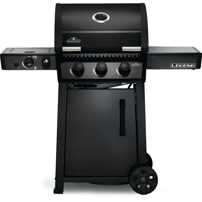 Grill gazowy Napoleon Legend 365 z palnikiem bocznym Sizzle Zone, Czarny (LD365DSIBPK-PL)