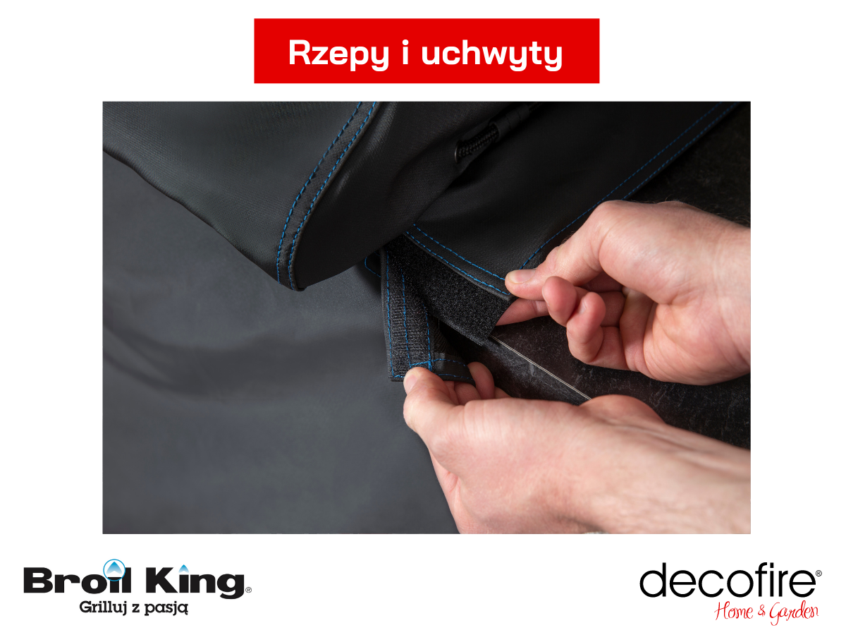 Rzepy w pokrowcu Broil King Premium 
