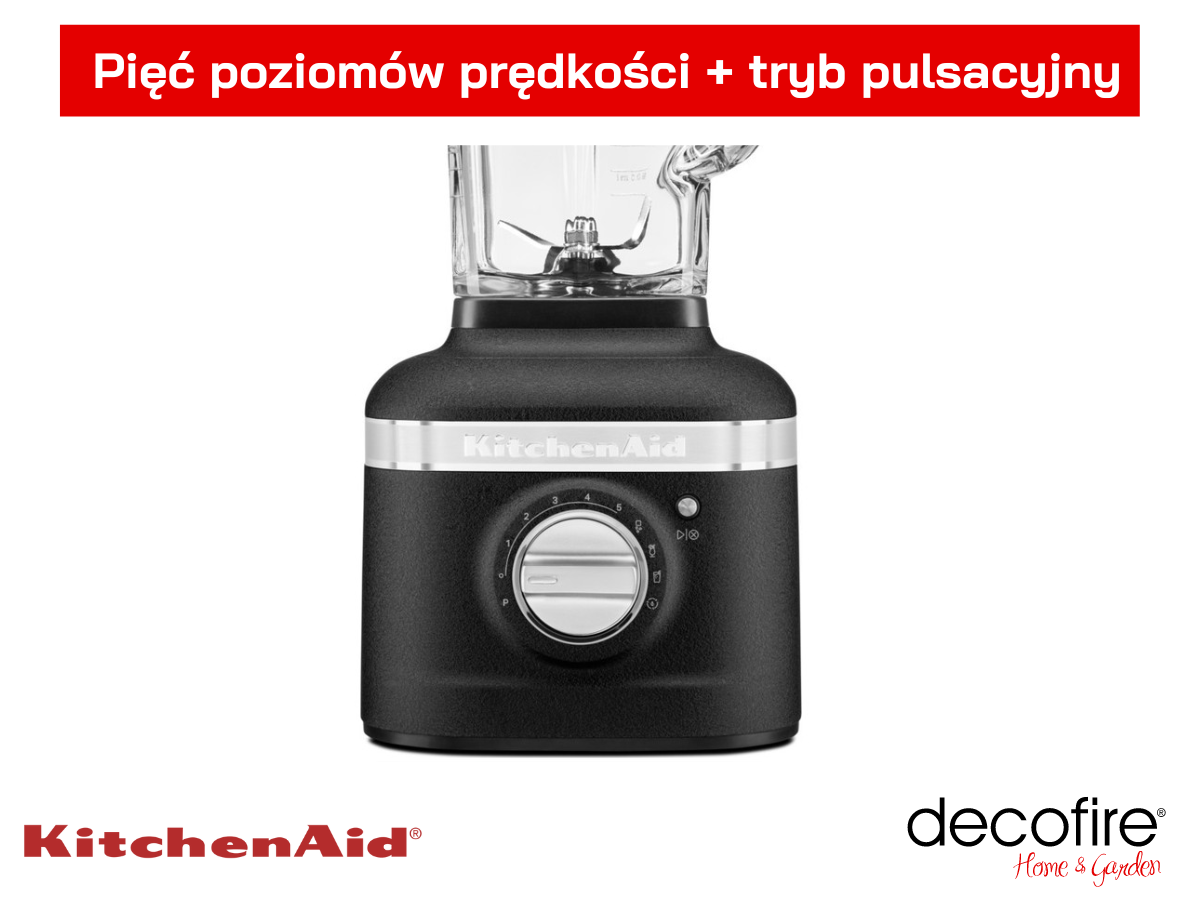 5 poziomów prędkości + tryb pulsacyjny w modelu K400