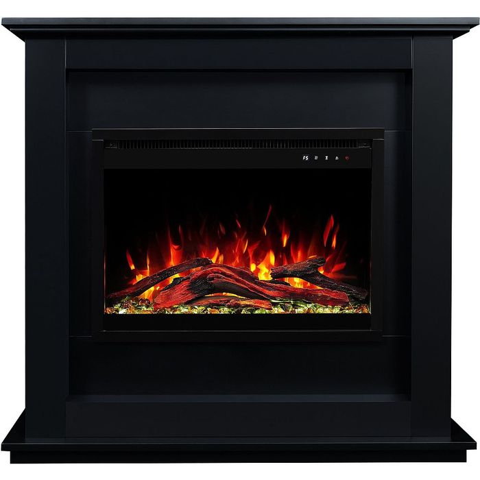 Aflamo kominek elektryczny Sund Black