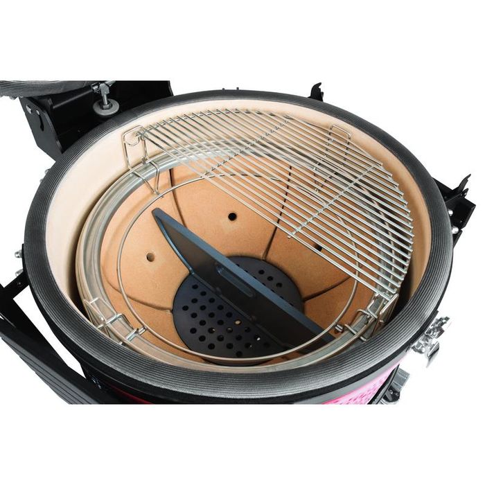 Grill ceramiczny węglowy Kamado Joe – Big Joe II 61 cm z wózkiem (BJ24RHC)