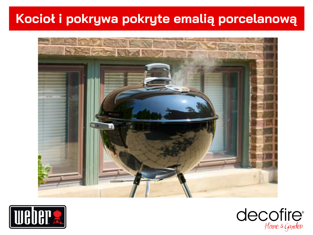 Kocioł i pokrywa pokryte emalią porcelanową