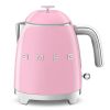 Czajnik MINI 0,8L 50's style Pastelowy róż Smeg (KLF05PKEU)