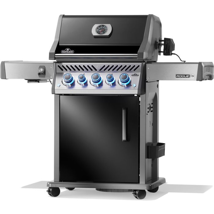 Grill gazowy Napoleon Rogue PRO-S 425 RSIB z palnikami bocznym i tylnym na podczerwień czarny (RPS425RSIBPK-2-PL-R)