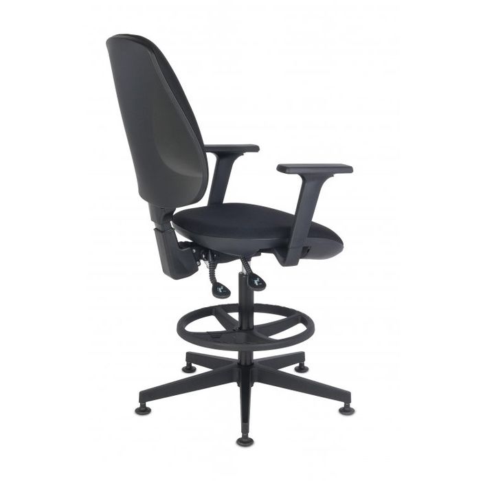 Fotel biurowy Grospol Starter 3D Ring Base tkanina Cura - 8 kolorów