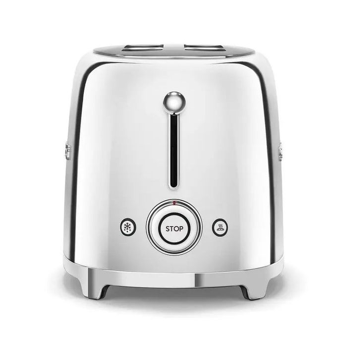 OUTLET - Toster na 2 kromki Smeg Chrom (TSF01SSEU)