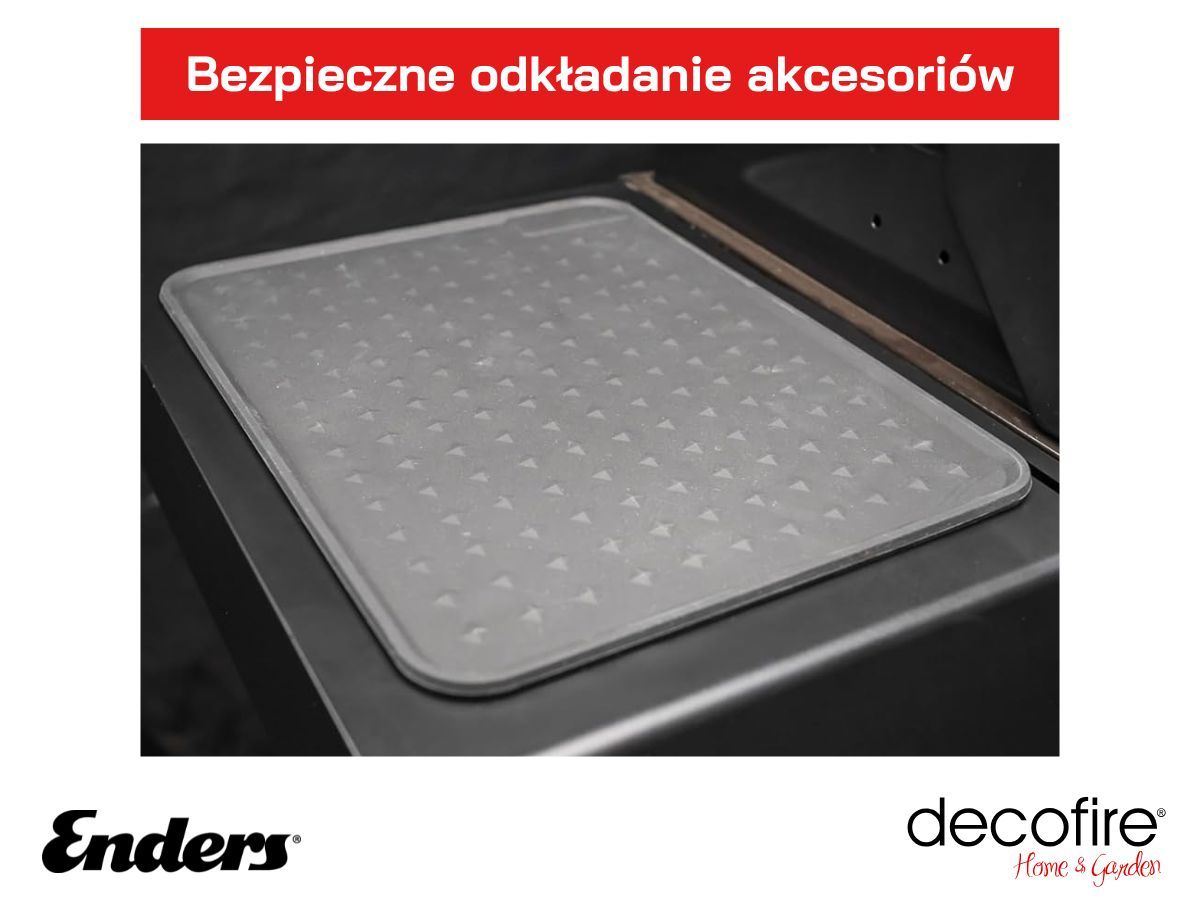 Ochrona półki bocznej grilla