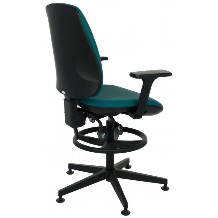 Fotel biurowy Grospol Starter 3D Ring Base tkanina Synergy - 12 kolorów