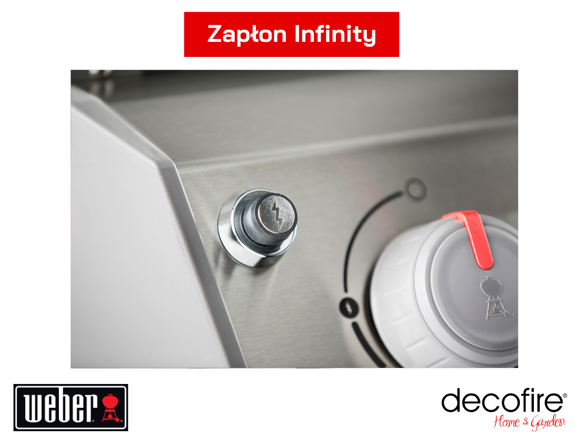 Zapłon Infinity w grillu gazowym Weber Spirit