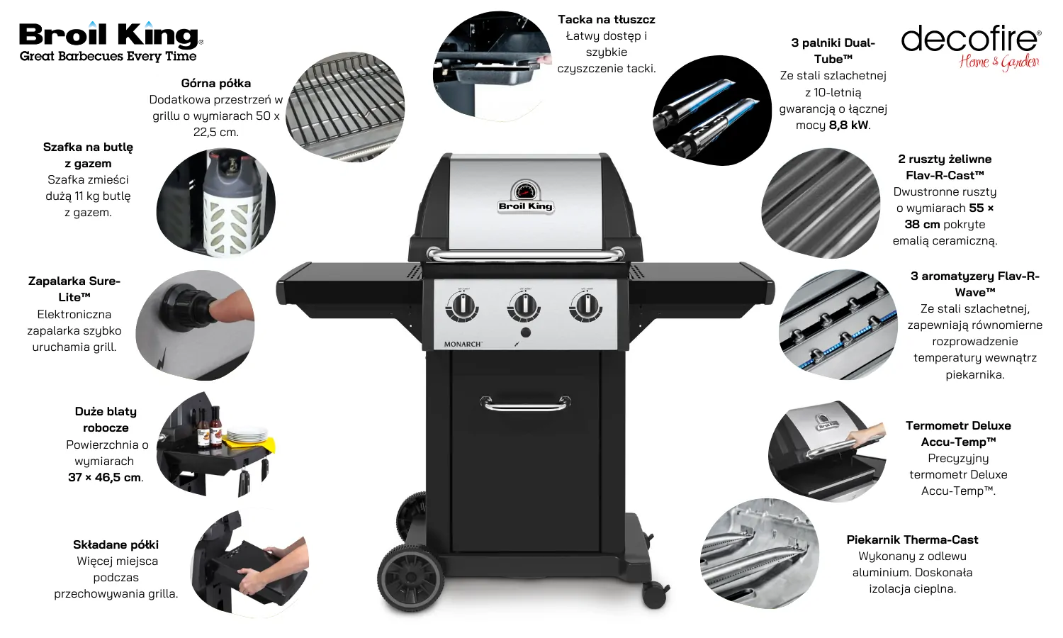 Grill gazowy Broil King Monarch 310