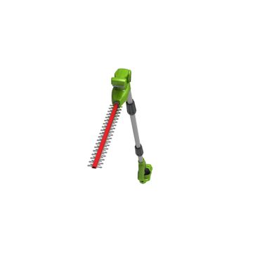 Greenworks Akumulatorowe Nożyce do żywopłotu na wysięgniku 51 cm 24V (2300707)