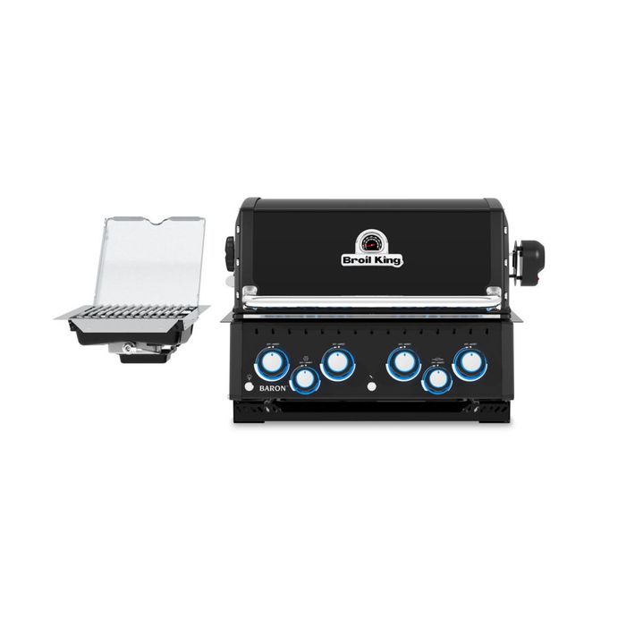Grill gazowy Baron 490 IR BI Shadow do zabudowy Broil King