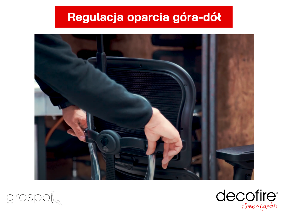 Regulacja góra-dół w Ergohuman