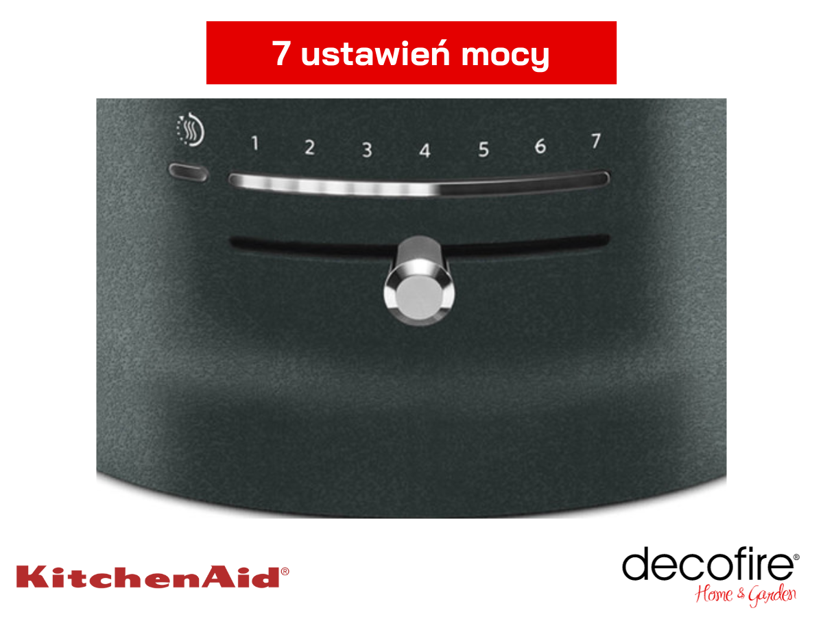 7 ustawień mocy z zegrame odliczajacym LED
